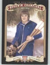 PETE ROSE 2012 Upper Deck Goodwin Champions #145 Reds MLB ID:67416