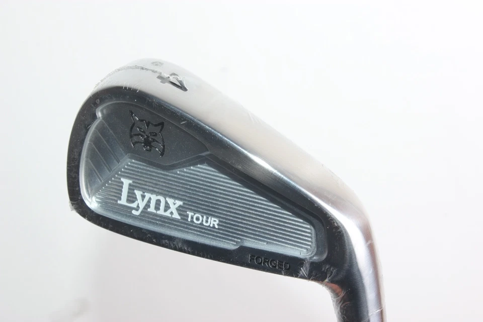 NEW LYNX BLACK CAT TOUR FORGED 4 IRON GOLF CLUB STIFF FLEX STEEL SHAFT - Image 2 of 4