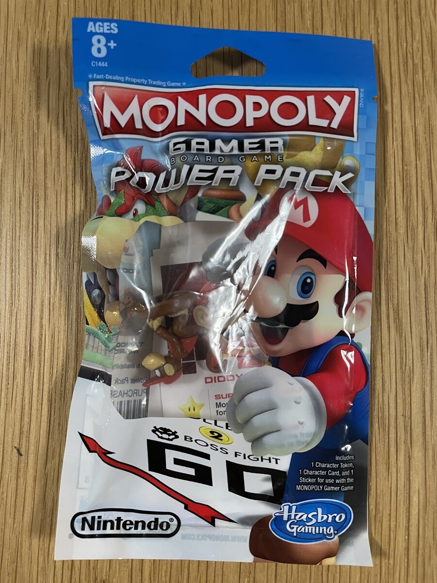 Hasbro Monopoly Power Pack Sealed Figure Rosalina Tanooki Mario Boo Wario  Luigi | eBay