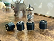 9 Gold Pin Tube Socket Saver for 6922/12AX7/12AT7 4