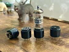 9 Gold Pin Tube Socket Saver for 6922/12AX7/12AT7 (4)