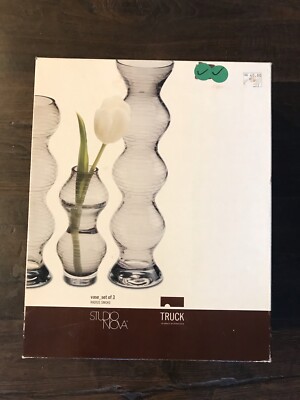Studio Nova Radius Vase Set of 3. VHW35/559. Brand New In Box.