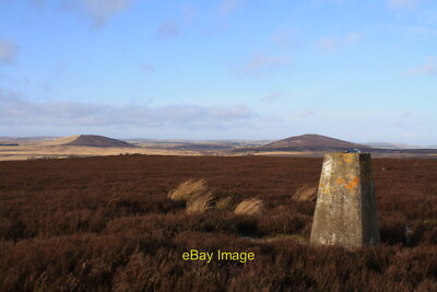 Photo 6x4 Kyles Hill trig Polwarth The trig point on the summit of Kyles  c2015