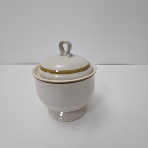 Mikasa Stone Harvest Sugar Bowl With Lid Stoneware KD100 - Picture 3 of 6