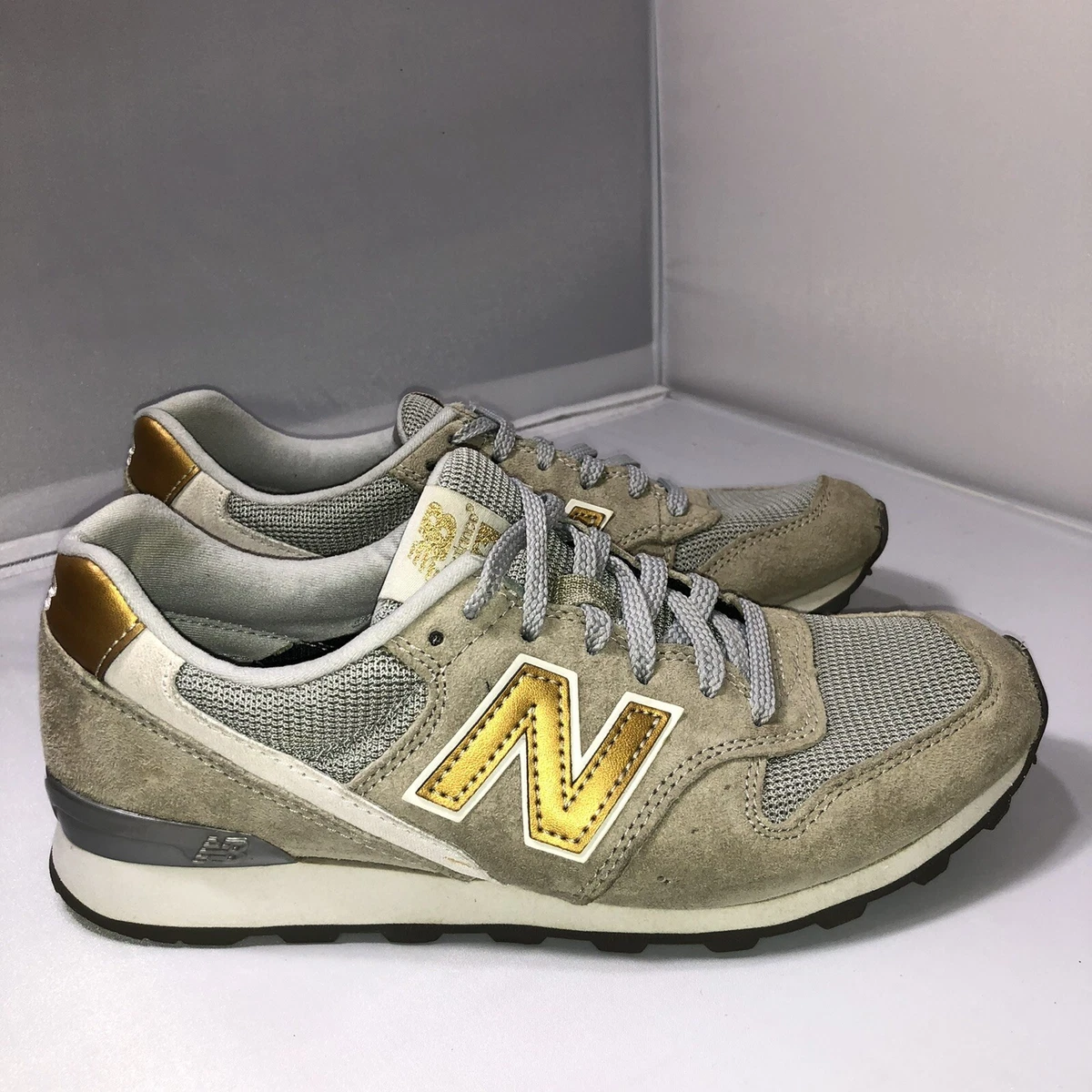 New Balance Shoes Size 7 Running Sneakers WR996 Gold Tan DESCRIPTION | eBay