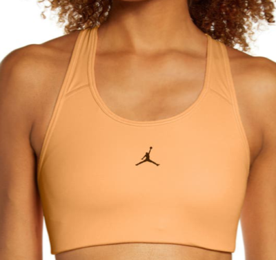 nike orange bra top