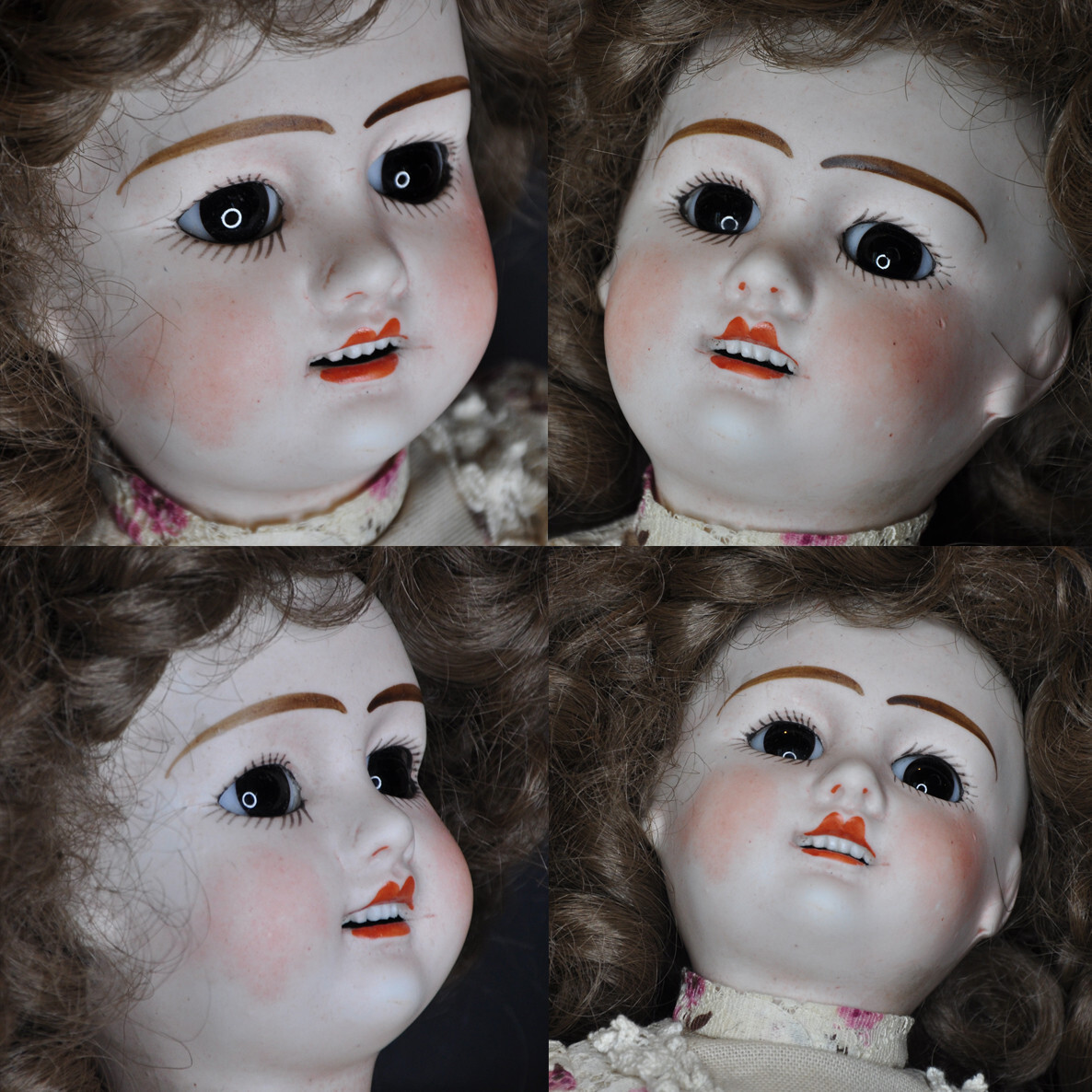 A Jules Verlingue Petite Francaise porcelain head doll, with
