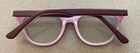 PURPLE GIRLS EYEGLASSES FRAMES CAT EYE  — photo 2