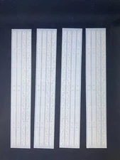 Mrs. Grossman's Embroidery Design Lines Border Sticker Lot Sheets Vintage 1999