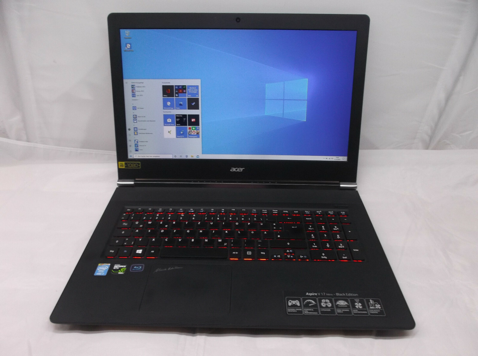 Acer Aspire V Nitro Vn7 791g 582w Acer Aspire V Nitro VN7-791G-72PL Intel I7 16GB RAM 240GB SSD Win10