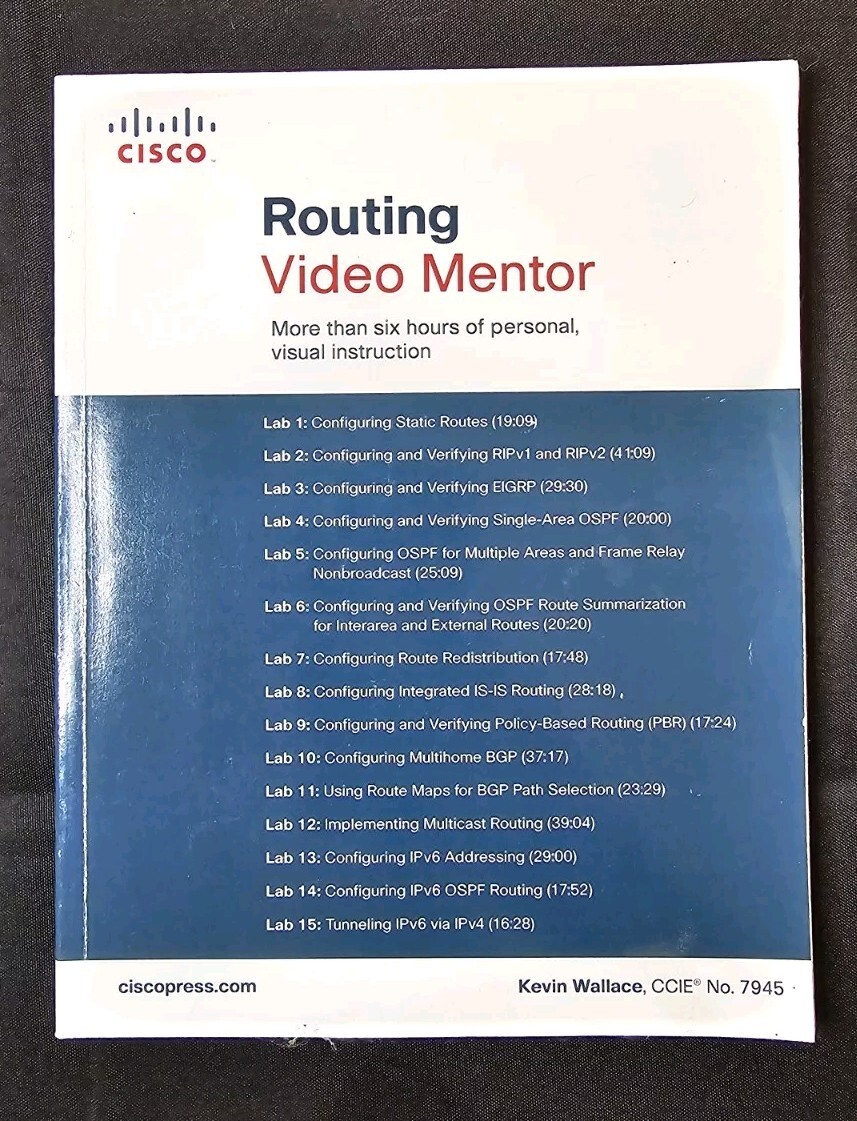 Routing Video Mentor Book | eBay