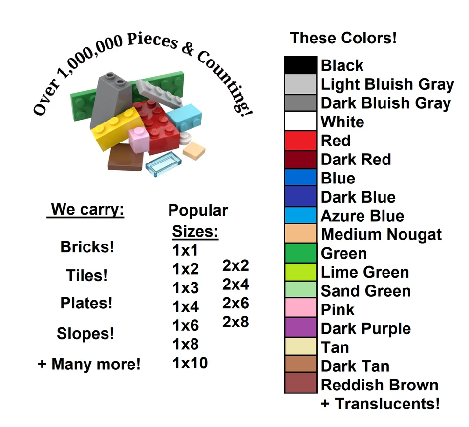 *NUEVO* Placas LEGO GENUINAS -16x16 tachuelas o 5 pulgadas planas verdes grises blancas negras Foto 4 de 4