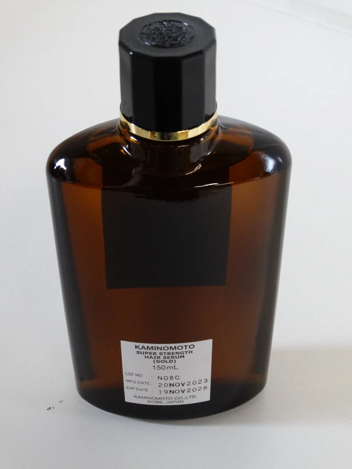 Suero capilar Kaminomoto Gold Super Strength Japón 1 x 150 ml para la pérdida del cabello 28/11 exp Foto 2 de 2