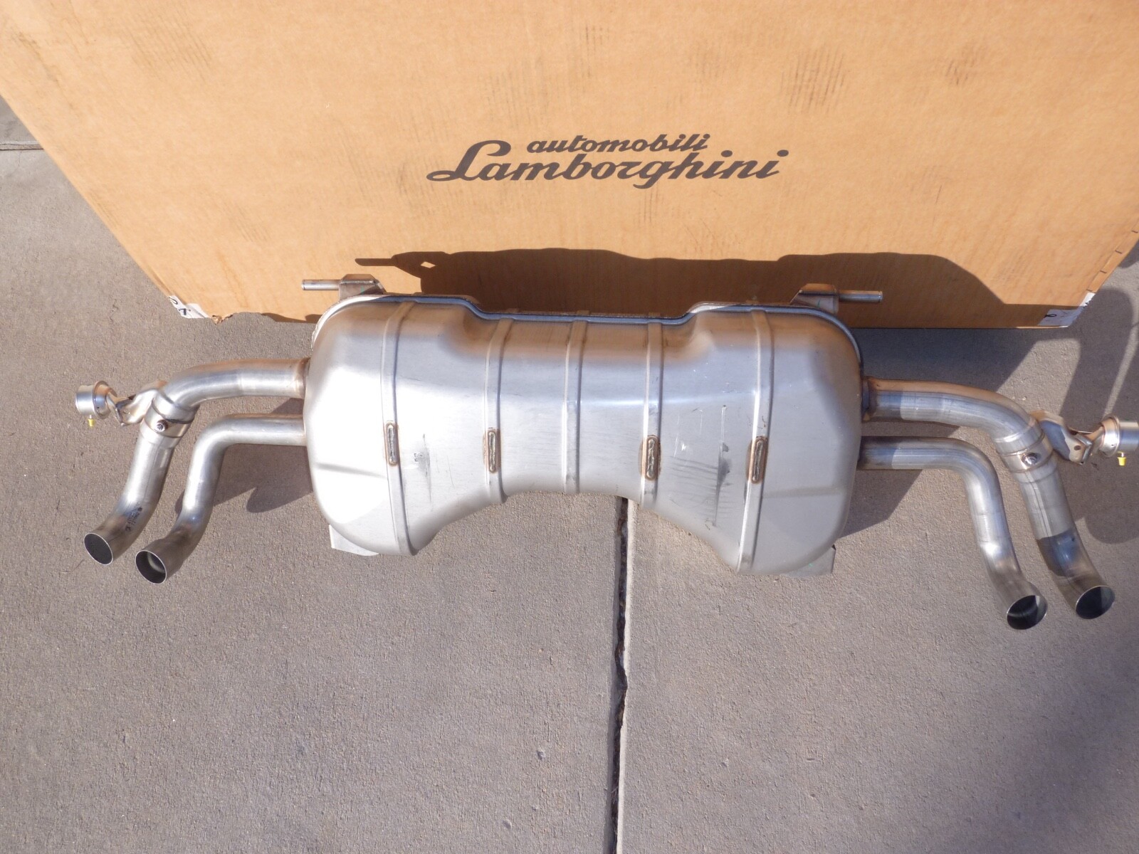NEW Lamborghini Huracan Factory OEM Stock Sport Exhaust System 