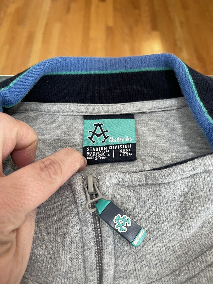 Akademiks stadium 2xl セットアップ VTG Y2K Akademiks Track Suit Mens 2XL Velour Stadium