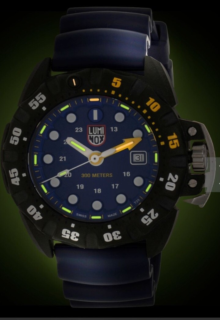 Luminox Scott Cassell Deep Dive Blue Men's Watch - XS.1553