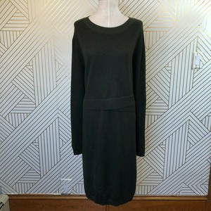 olive green sweater dress