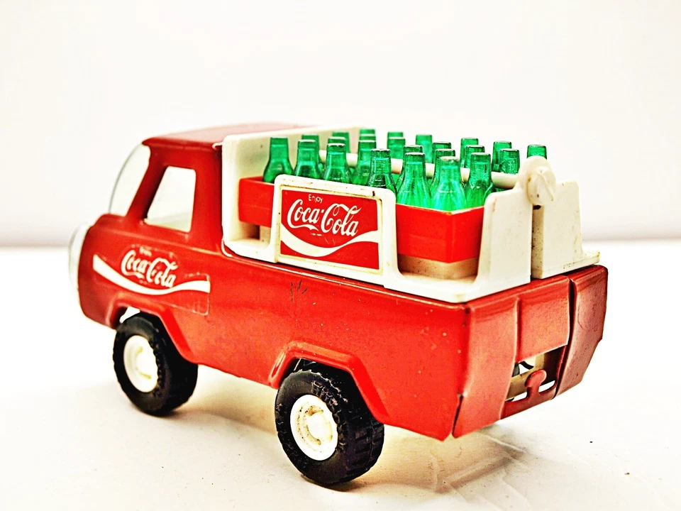 Винтажный грузовик 1982 Buddy L Coco Cola с 4 чистыми футлярами - Изображение 3 из 3