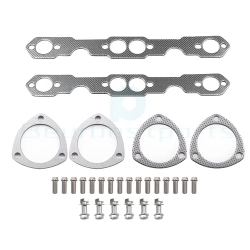 FIT 88-97 CHEVY/GMC C/K GMT400 5.0/5.7 V8 PICKUP TRUCK/SUV STAINLESS HEADER+BOLT - Picture 8 of 11