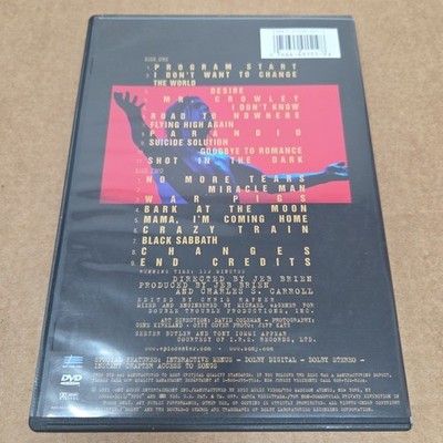 Ozzy Osbourne: Live and Loud (DVD, 1993) 74644915198| eBay