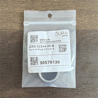 Brand New Oura Ring 4 - Silver - Size 9 - Sleep Tracker - Activity Tracker