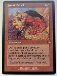 Sneak Attack 139/261 Dominaria Remastered Mythic Rare MTG