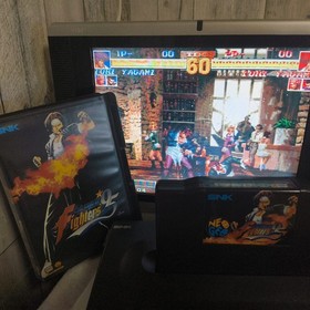 KOF 95 THE KING OF FIGHTERS 95 SNK NEO GEO AES w/Manual, Box, Working, Japan