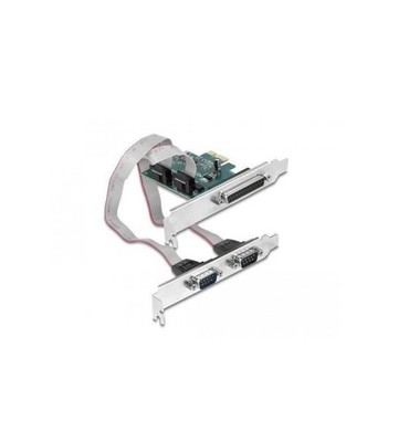 DeLOCK PCIe x1 Karte auf 2x Seriell RS-232, Schnittstellenkarte