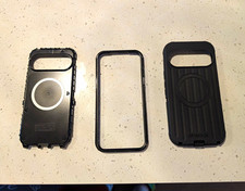 OtterBox Black Rugged Matte Case Magnetic Wireless Charging Hard Case