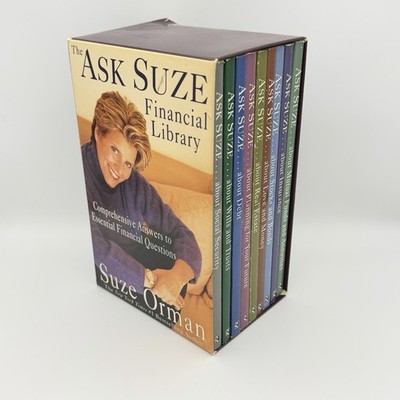 The Ask Suze Orman Financial Library  Boxed Set Of 9 Paperback Books Finance Q s