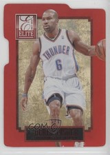 2013-14 Panini Elite Status Red 5/6 Derek Fisher #185 5h9