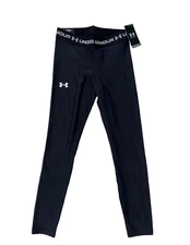$60 Under Armour Women's Coldgear OG Leggings - Black - Large- New With Tags