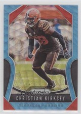 2019 Panini Prizm Blue Wave Prizm 106/199 Christian Kirksey #92 0x4y