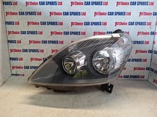 VAUXHALL ZAFIRA MK2 FL B 2013 PASSENGER BLACK HALOGEN HEAD LIGHT *1 BROKEN CLIP*