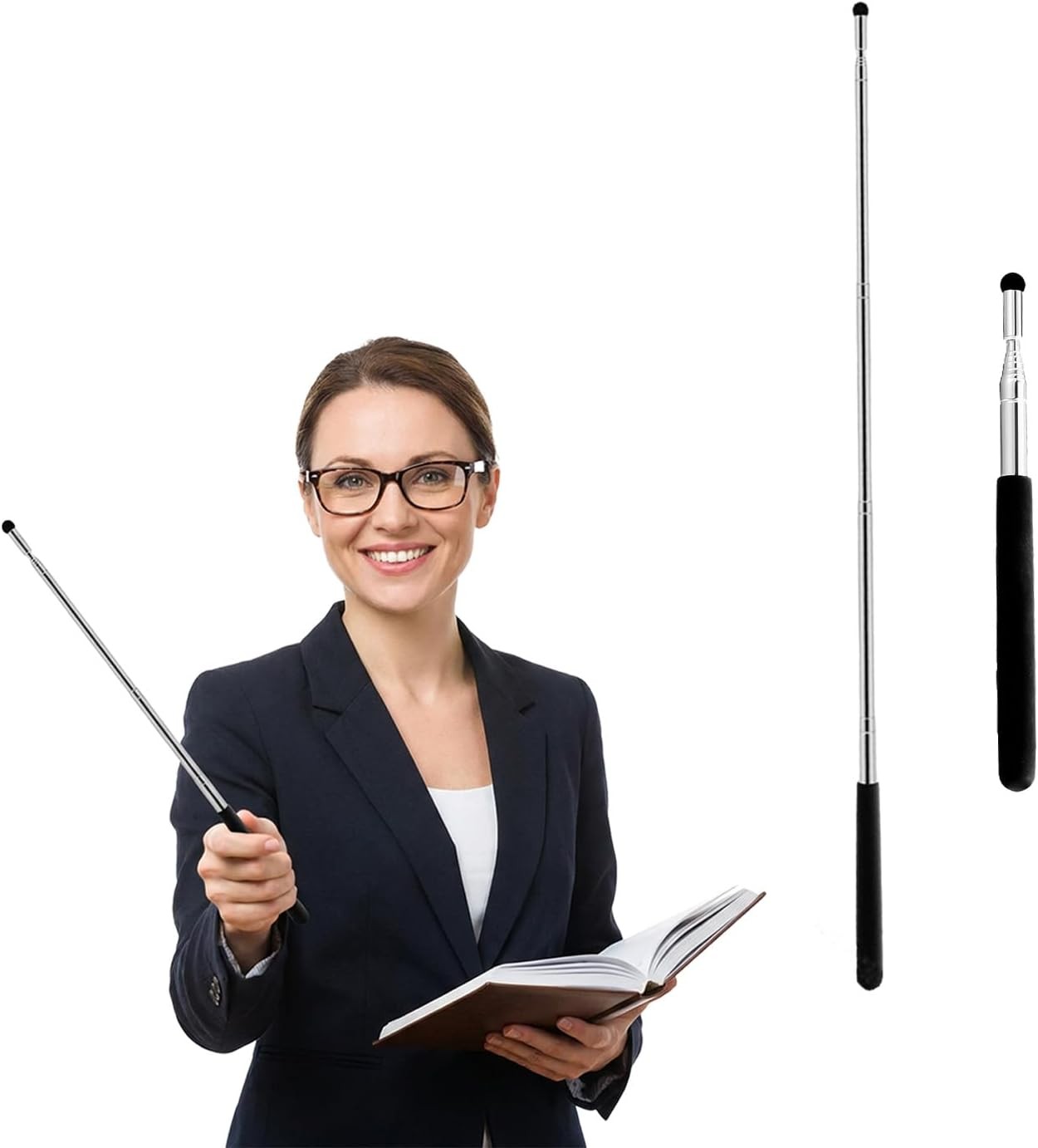 Teachers Pointer, Teachers Pointer Stick Extendable Retractable Teaching with N