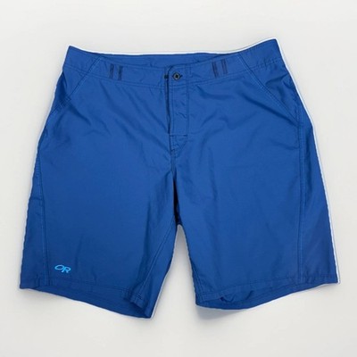 Outdoor Research Men's Backcountry Board Shorts, Size 38 Navy Blue