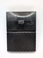 WD My Passport Black 2TB External Hard Drive #WDBYFT0020BBK / 2 TB *Read*