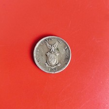 1944 USPI 20 Centavos United States Of America Philippines Filipinas Coin B-V