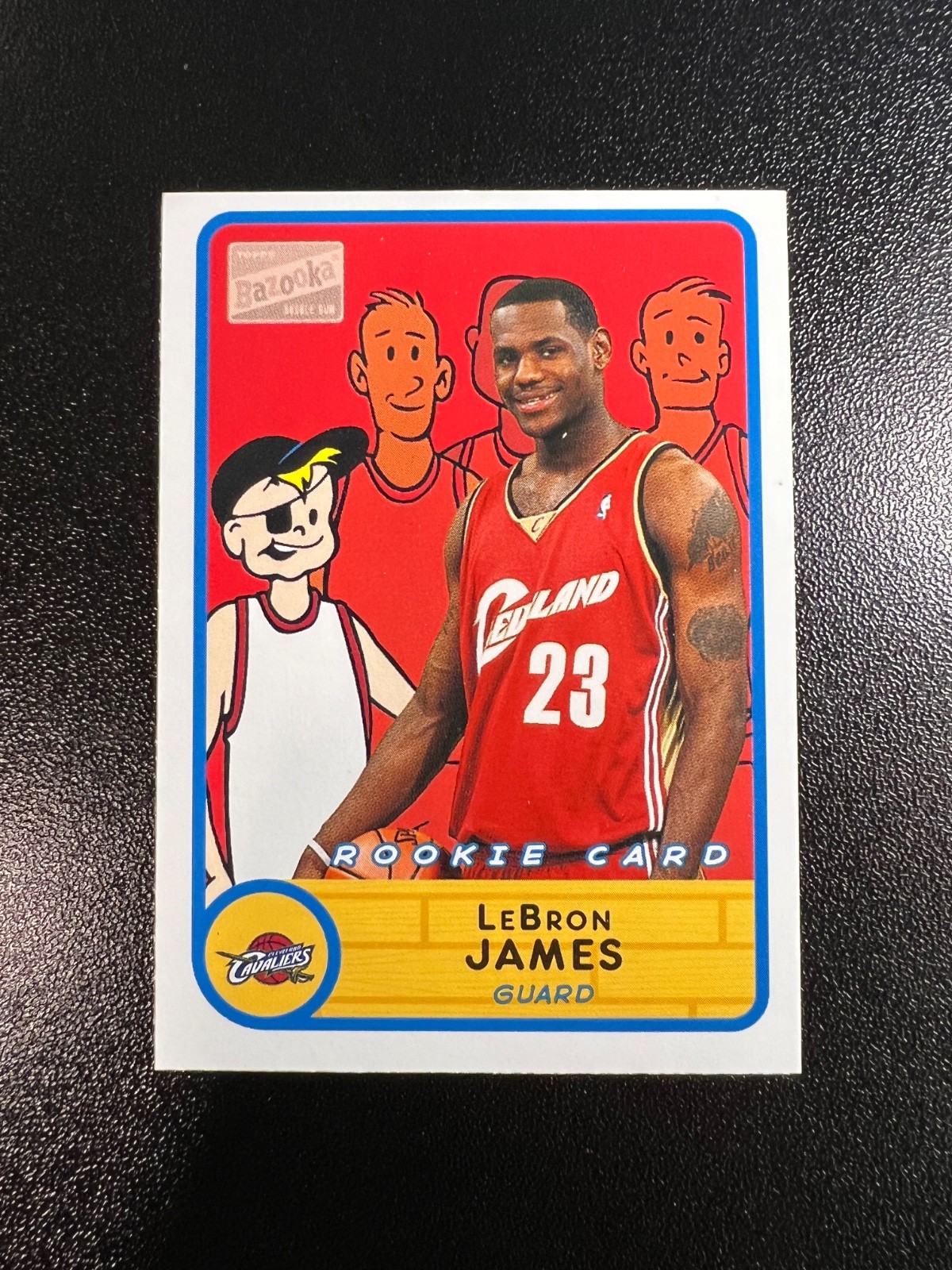 2003 Topps Bazooka LeBron James Rookie Card RC #276 Bazooka Joe Cavaliers