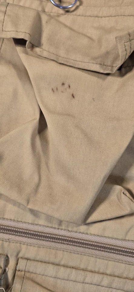 Chaleco de pesca con mosca Columbia vintage para hombre grande de caza utilitario bolsillos de safari Foto 4 de 4