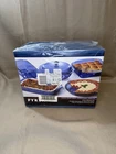Vintage 1999 PYREX 6 Piece Bakeware Set NOS Sealed Never Opened Cobalt Blue