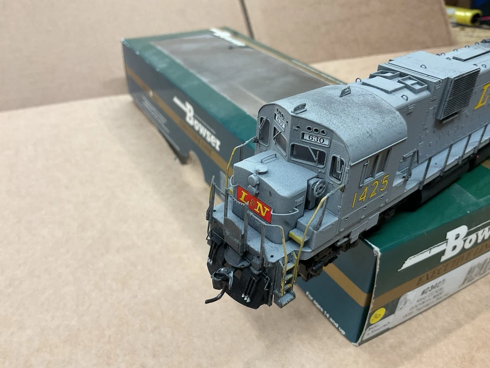 BOWSER HO SCALE DIESEL LOCOMOTIVE ALCO C630M LOUISVILLE & NASHVILLE DCC SOUND ! - Image 3 of 4