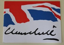 GB 1965 WINSTON CHUCHILL HARRISON & SONS PRINTERS PRESENTATION FOLDER RARE