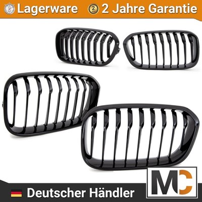 Frontgrill Sport-Performance Schwarz glänzend passt für BMW F20 F21 LCI ab 2015