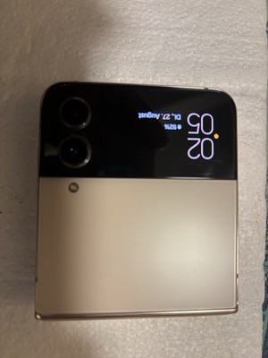 Original Samsung Galaxy Z Flip4 F721B AMOLED SUB außen Display Bildschirm Gelb