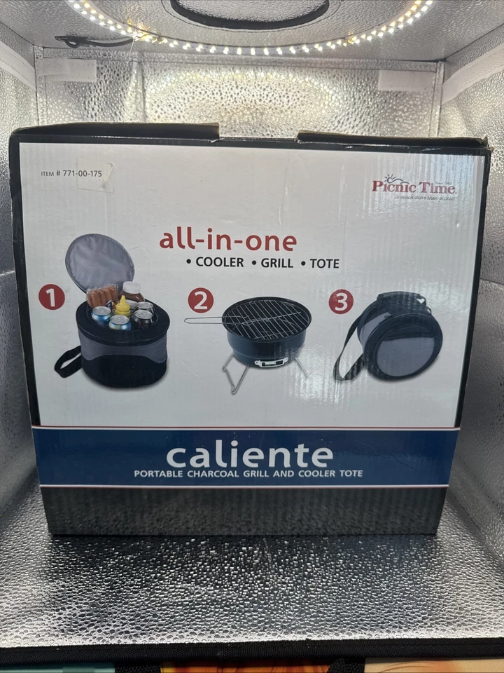 ONIVA - una marca Caliente portátil parrilla de carbón y refrigerador de mano, llevar a cualquier lugar... Foto 2 de 4