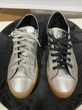 Converse Chuck All Star Low Metallic Silver  5.5 653108C