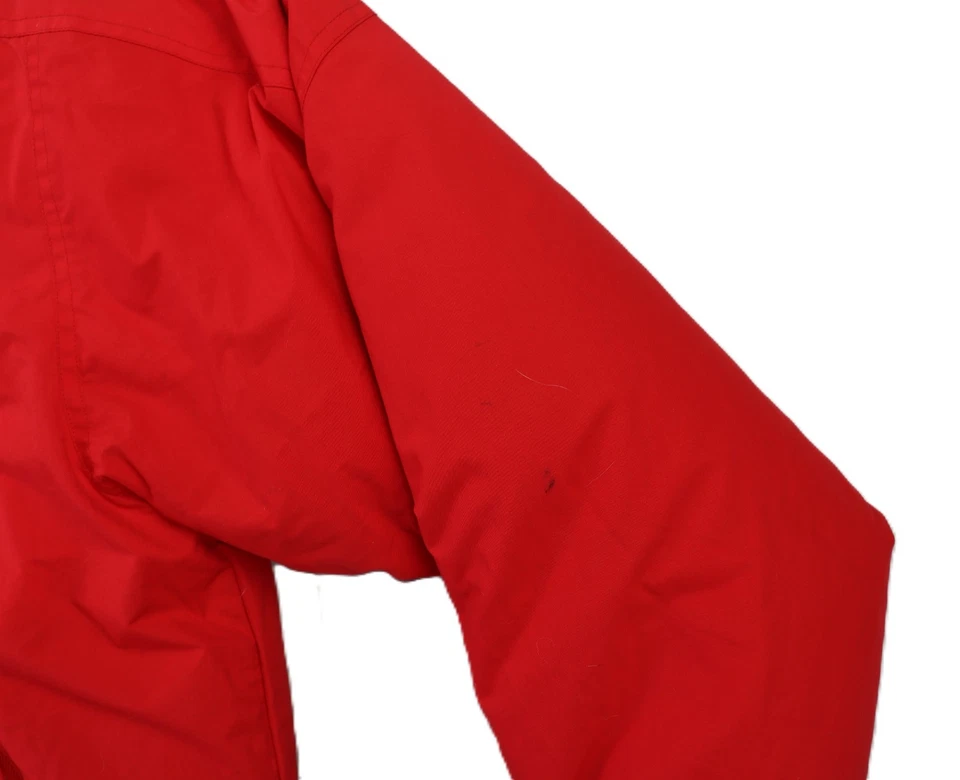 De colección EE. UU. Para hombres L Obermeyer Sport Stowe Esquí Puffer Bombardero Chaqueta Aislada Abrigo Rojo Foto 4 de 4