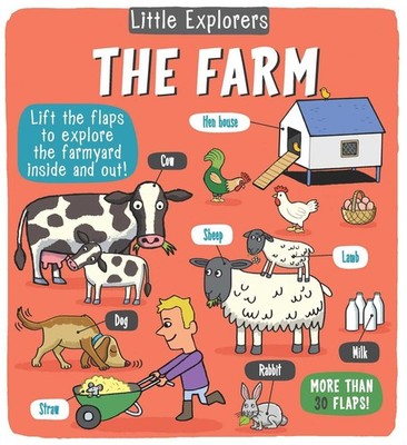 Little Explorers: The Farm - hardcover Little Bee Books