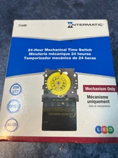 Intermatic T104M T100 Series 40 Amp 208-277V DPST 24 Hour Mechanical Time Switch